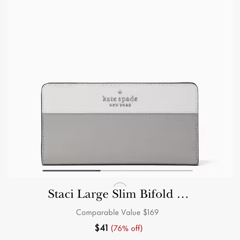 Kate Spade Black and White Wallet